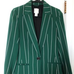 Green H&M blazer